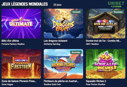 unibet casino slot